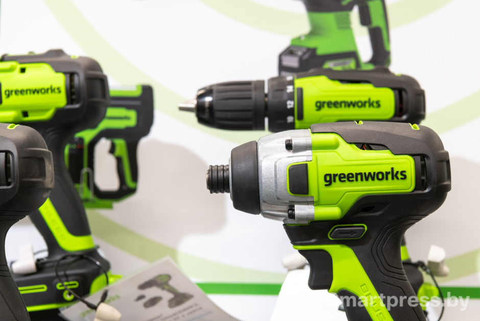 Шуруповерты Greenworks