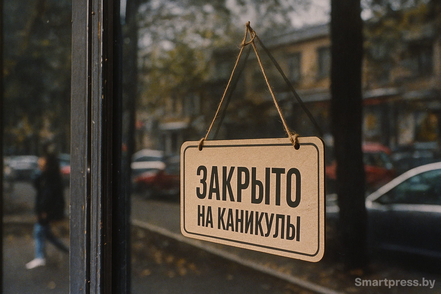 закрыто на каникулы