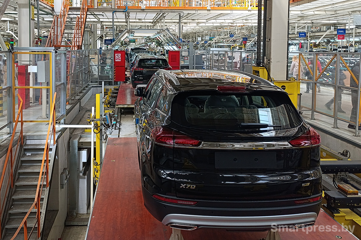 Завод BELGEE фото с конвейера