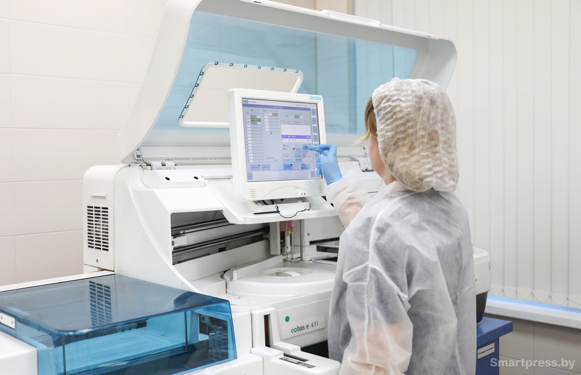 Работа на анализаторе