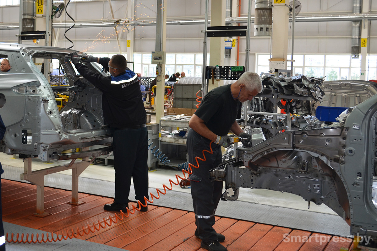 Завод BELGEE фото с конвейера