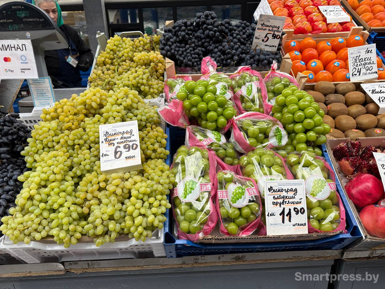 прилавок Комаровки