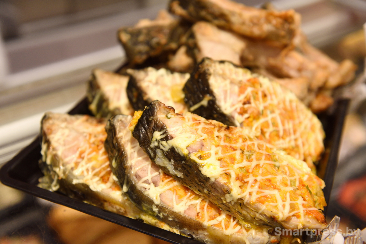 Новогодний стол рыба