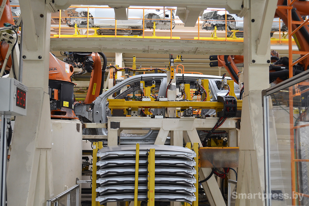 Завод BELGEE фото с конвейера