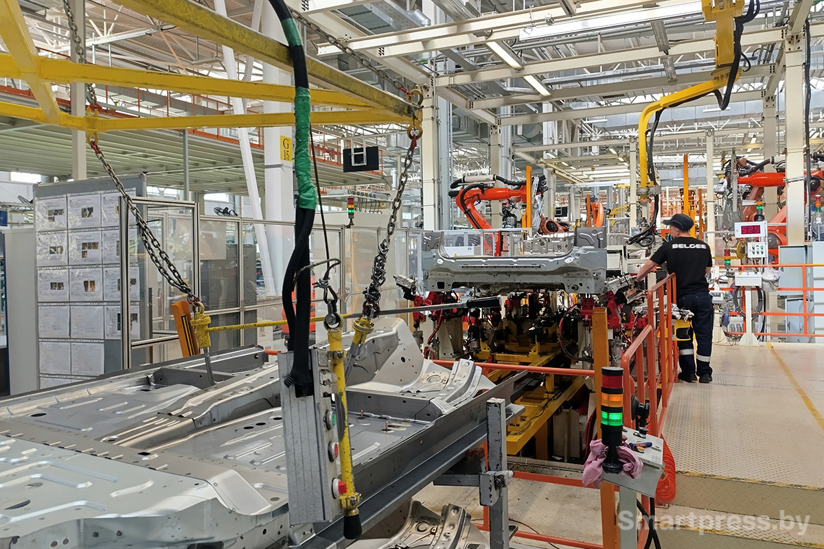 Завод BELGEE фото с конвейера