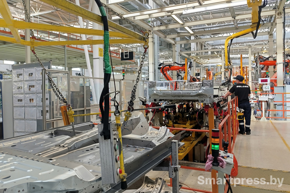 Завод BELGEE фото с конвейера