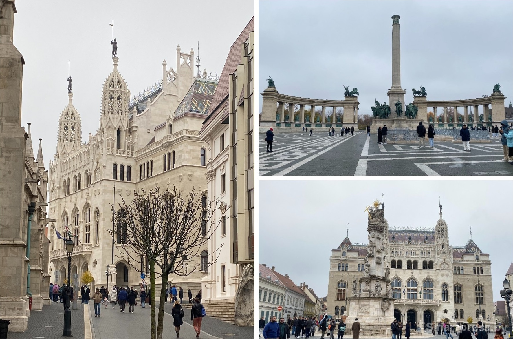 будайский холм и Площадь Героев