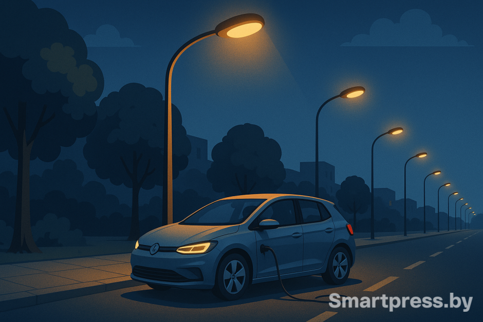 зарядка электрокара