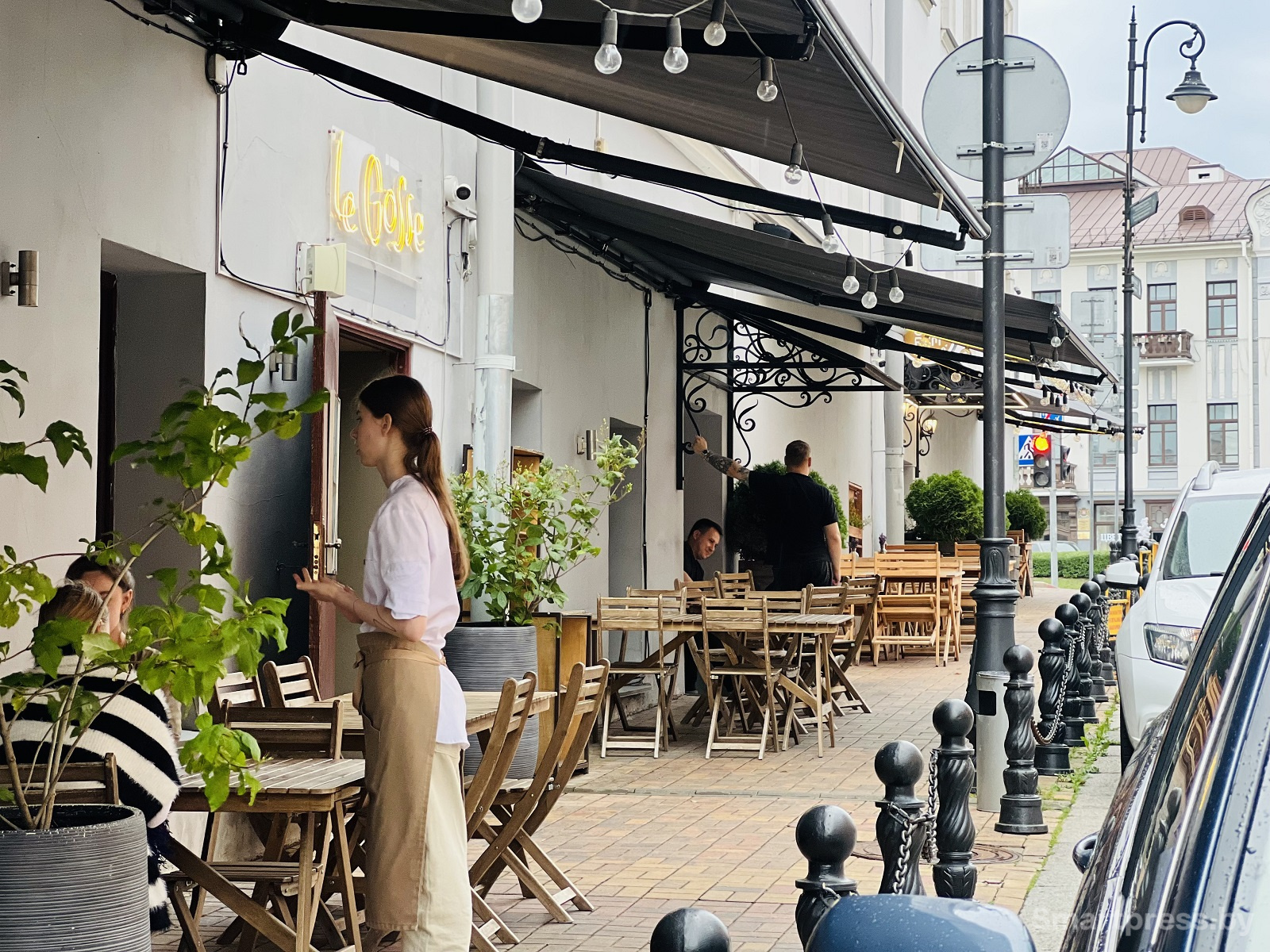 терраса ресторана