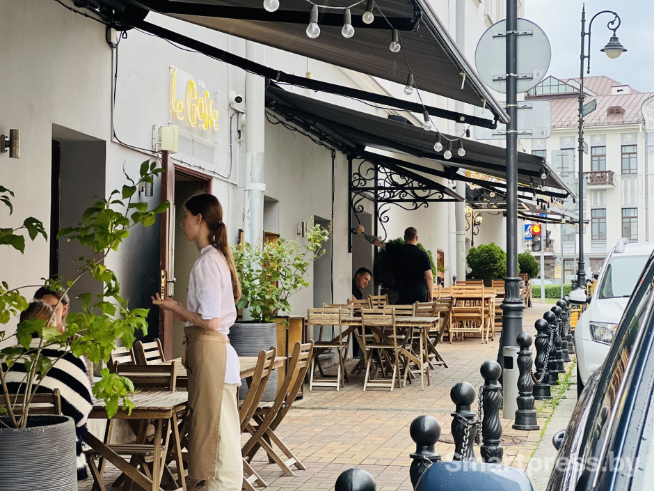 терраса ресторана