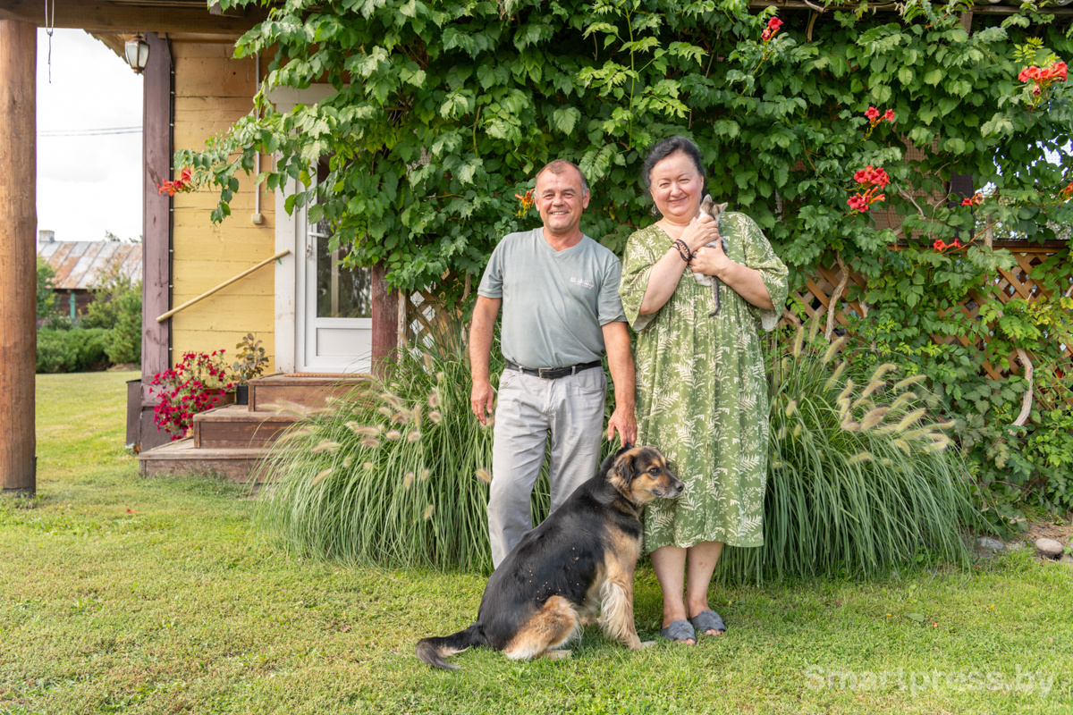 Инна Родак с мужем