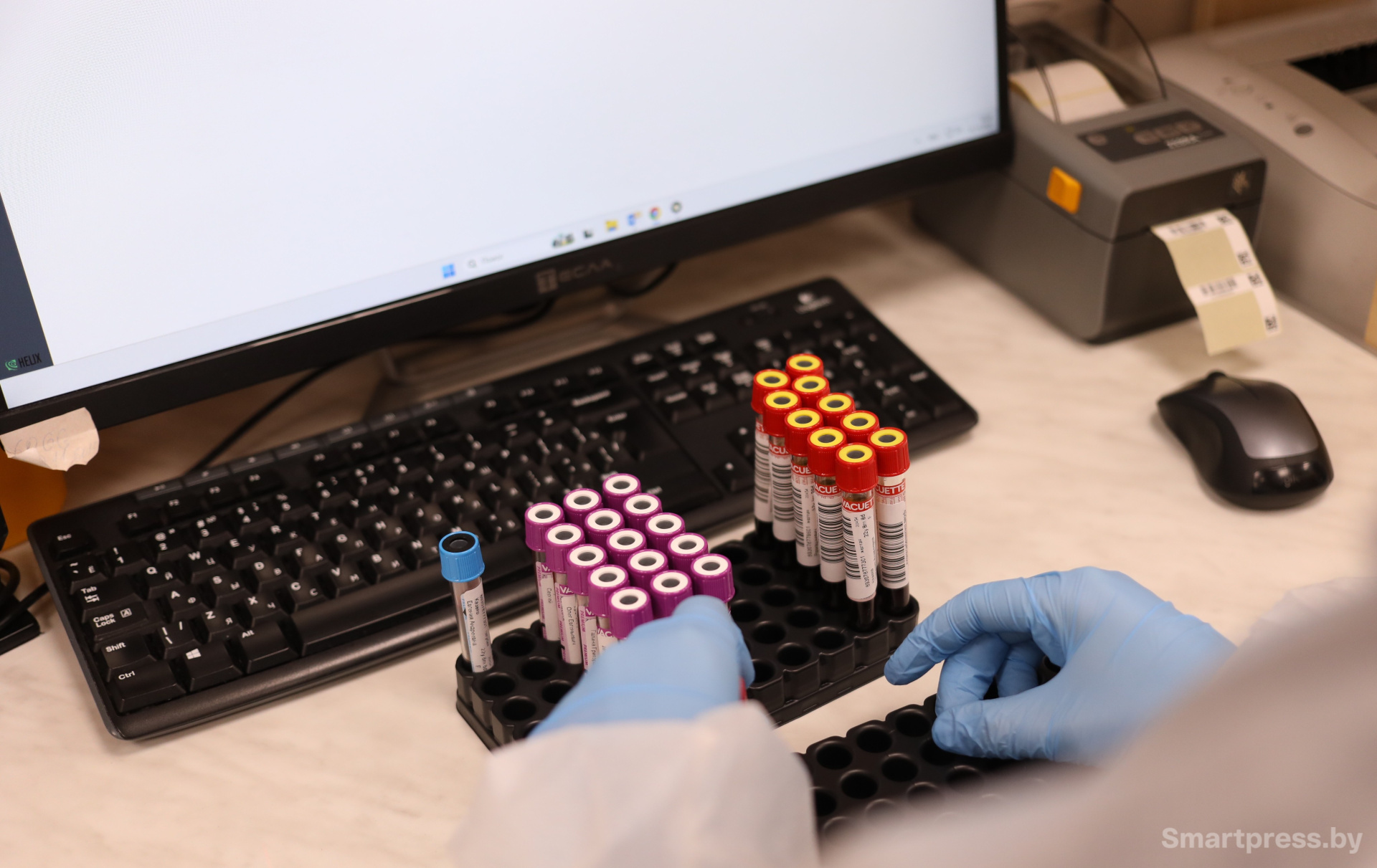 Регистрация образцов 