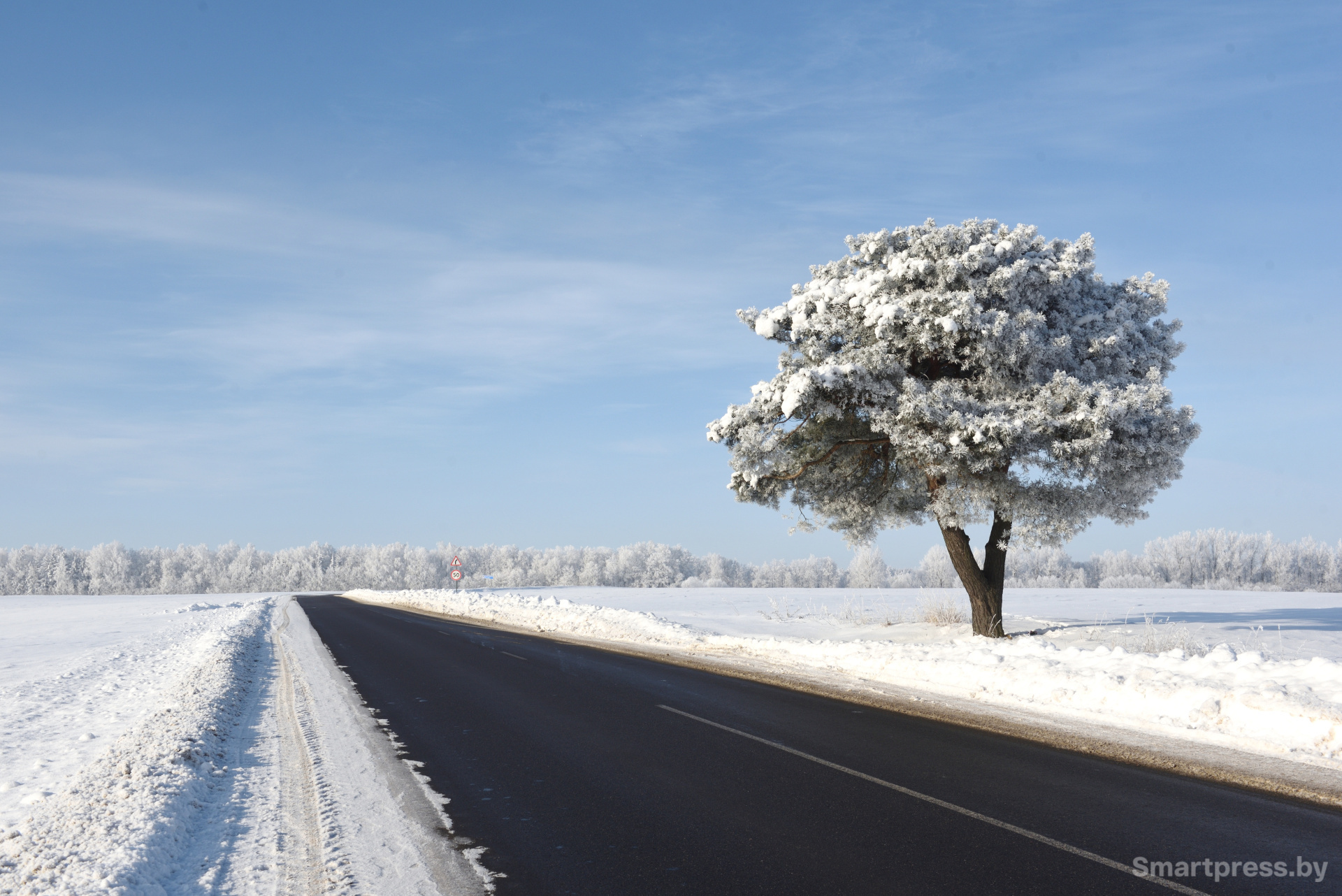 зима снег мороз смартпресс