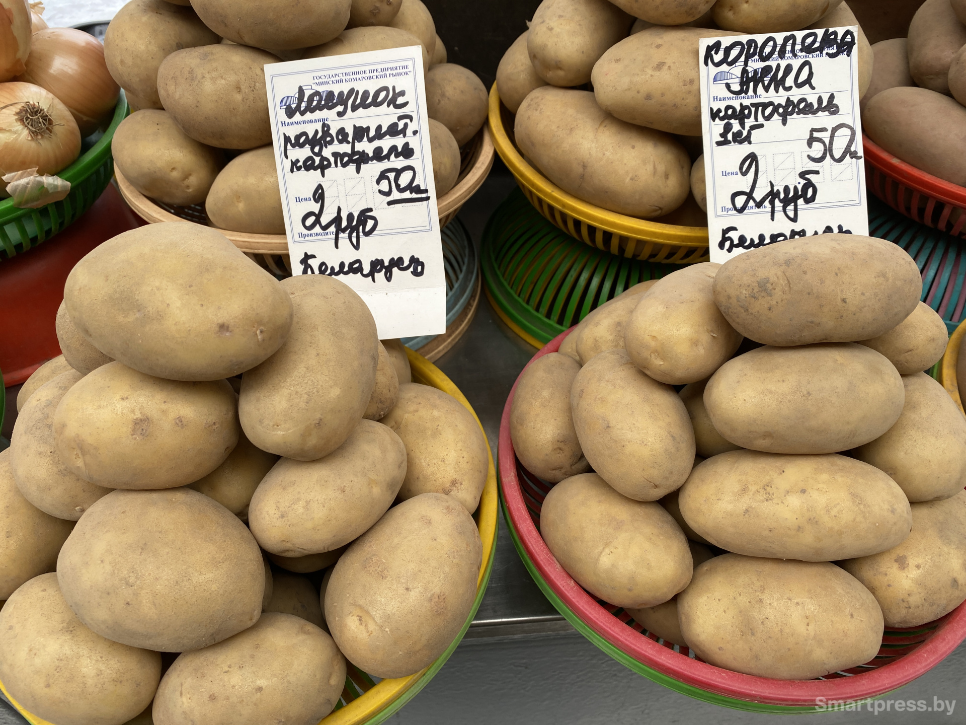 картофель для драников