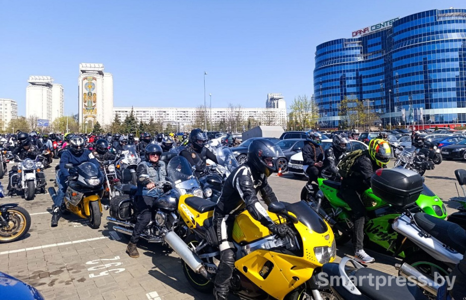 байкеры_Минск-открытие сезона