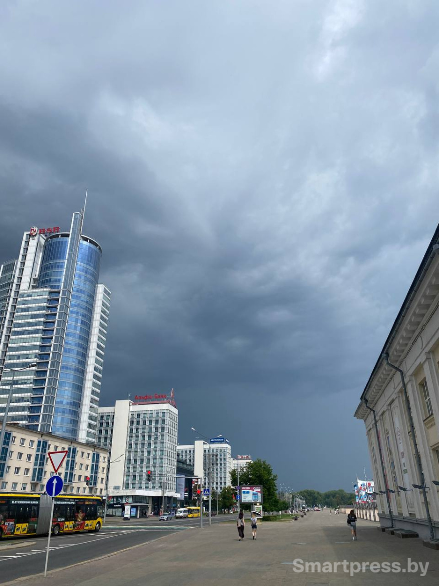 Гроза в Минске