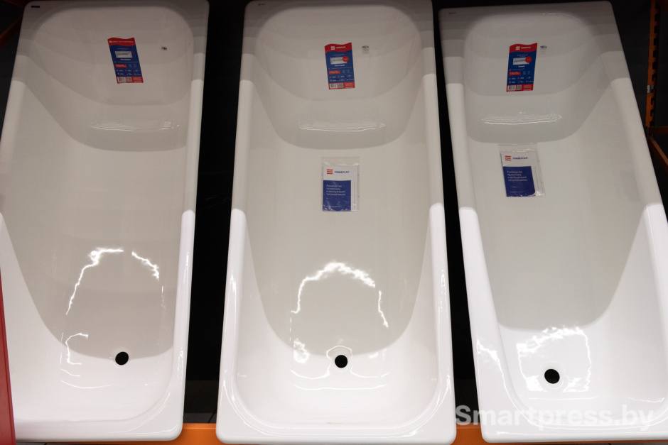 Варианты ванн в Mile