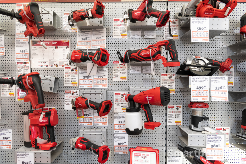 Инструменты от бренда Wortex