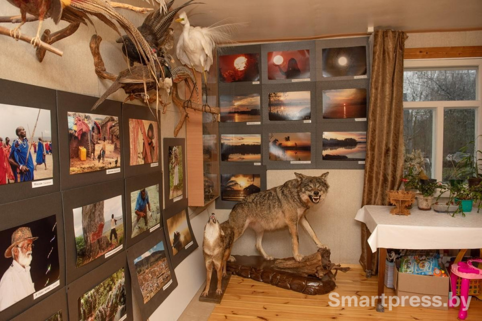 19-Фотографии и чучела занимают почти все пространство дома.jpg