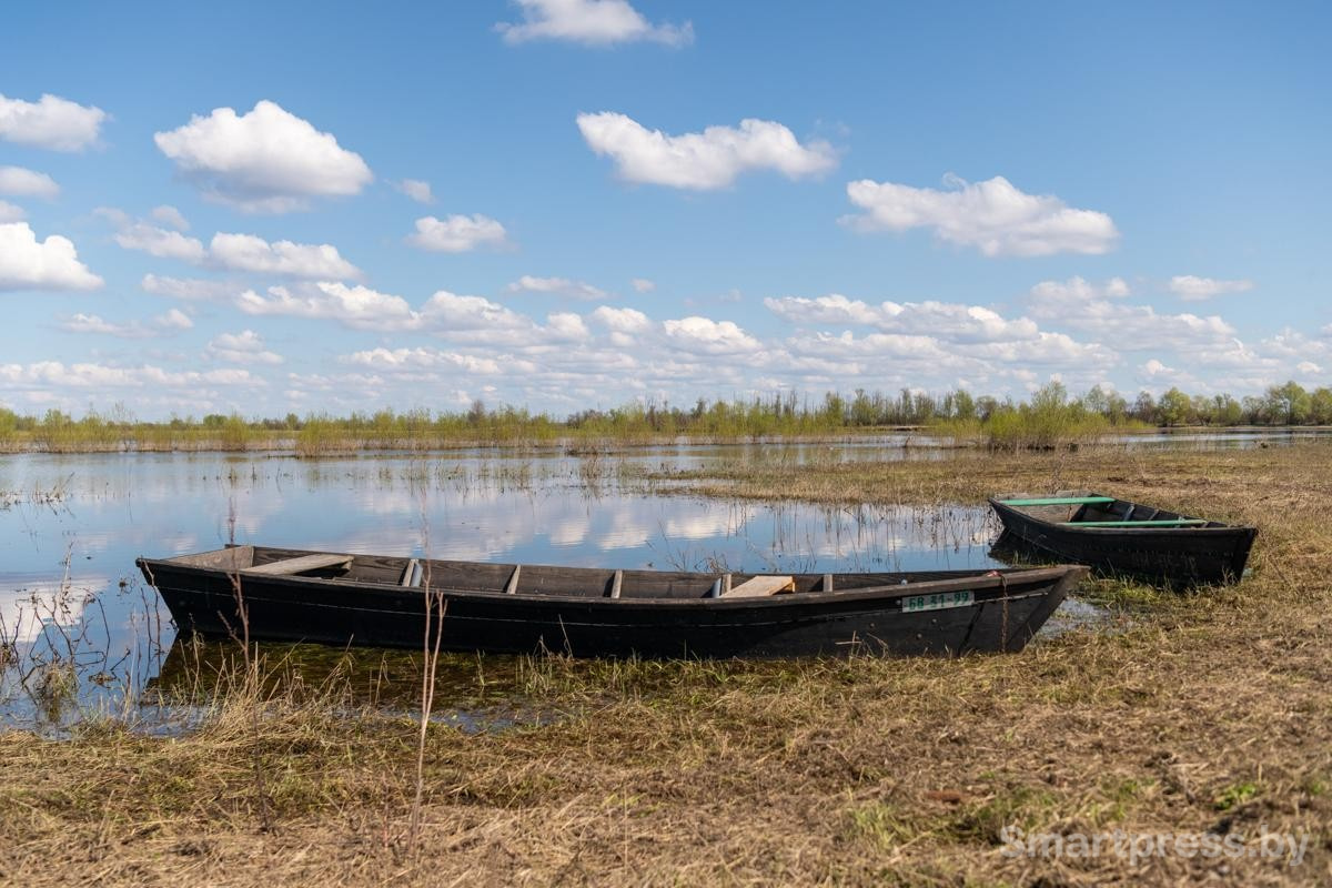 23-Лодки у воды во время разлива Припяти.jpg