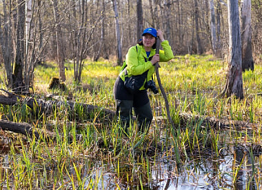 “Здесь от красоты захватывает дух”. Как мы по грязи и воде шли к волшебным дубравам