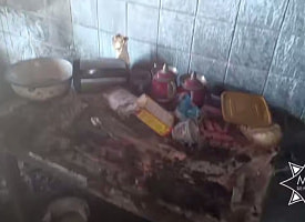 В Минске на пожаре спасли двоих мужчин