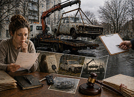 Машину из наследства признали бесхозной. Кто должен платить за эвакуацию и стоянку?