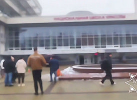 В минской школе красоты вспыхнул пожар