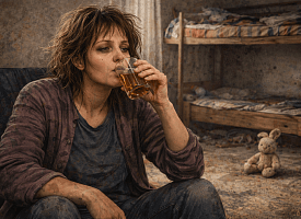 Даже в суд не пришла – пила: многодетную мать из Чечерска лишили детского пособия