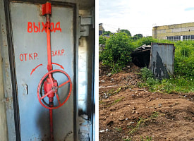 А рассрочку дадут? Бомбоубежище выставили на продажу в Могилёве