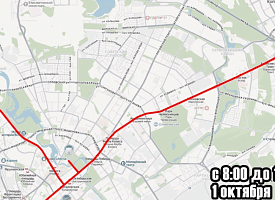 В Минске 1 и 2 октября перекроют проспекты и МКАД. Где ограничат движение?