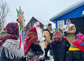 Чароўны вайб калядавання: фотарэпартаж са святкавання “Шчодрага вечара” на Гродзеншчыне