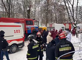 В Витебске в многоэтажке просела межэтажная плита: эвакуированы 34 человека