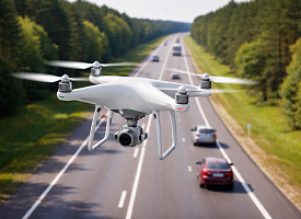 ГАИ подняла дроны в небо и предупредила о штрафах в 45, 90 и 450 рублей за эти три нарушения