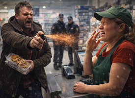 Бесплатных блинов захотелось: минчанин устроил газовую атаку в магазине