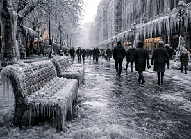 Ледяные угрозы для всей Беларуси. Белгидромет выписал желтый уровень опасности на 7 февраля