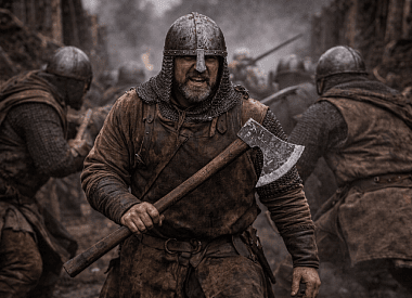 Оглушить противника, выбить из его рук щит: для чего средневековые воины использовали в бою топоры и секиры?