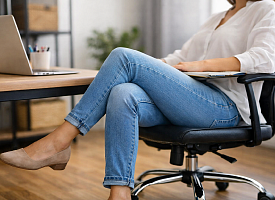 Вредно ли сидеть, закинув ногу на ногу? Учёные рассказали, грозит ли это проблемами с суставами
