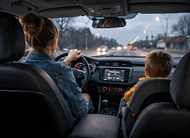 Белоруска ехала с ребёнком “по делам” – ГАИ выписала штраф 9000 рублей и забрала права