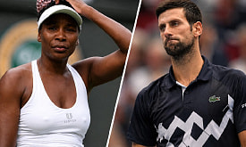 Две легенды не пережили первый круг US Open: Джокович проиграл впервые за 20 лет, Уильямс продолжила серию поражений