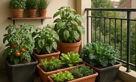 Огород на балконе: что реально вырастет к маю – и без разочарований