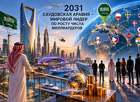 Не США и не Китай. Где к 2031 году резко прибавится миллиардеров?