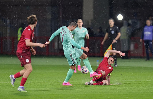 Два матча - две победы: Виктор Ганчаренко успешно провел первый отрезок во главе сборной Беларуси по футболу