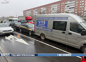 В Минске нетрезвый водитель каршеринга столкнулся с двумя автомобилями