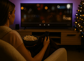 ТОП просмотров: как зрители онлайн-кинотеатра VOKA от А1 провели новогодние выходные