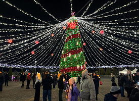 В Беларуси 12 декабря стартовали новогодние гулянья