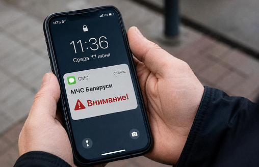 “Каждый получит жизненно важную информацию” – МЧС Беларуси предупредило о мгновенных SMS 17 июня