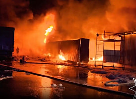 На пивном заводе в Минске случился пожар – приехало 12 машин МЧС