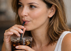 Пить газировку через трубочку безопаснее для зубов? Рассказывает стоматолог