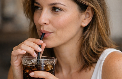 Пить газировку через трубочку безопаснее для зубов? Рассказывает стоматолог